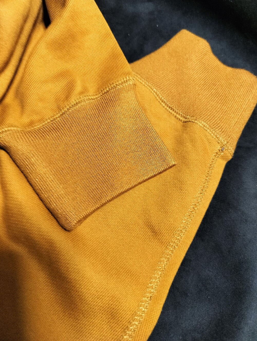 Spier & Mackay Premium Cotton Mustard Crewneck Sweatshirt Designer - XS - Picture 6 of 9